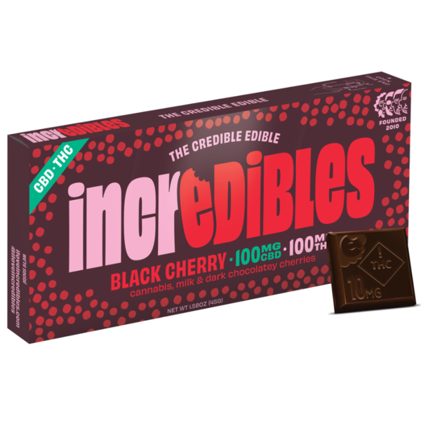 "Kaufe Cherry Chocolates 100mg THC Edibles in großen Mengen – THC-infused Schokoladen mit Kirsche"