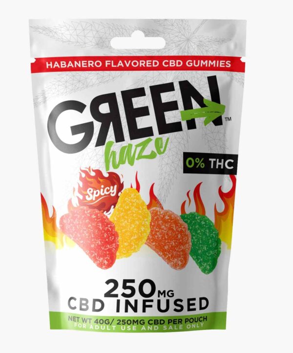 "Spicy Chili Gummis mit 250 mg THC"