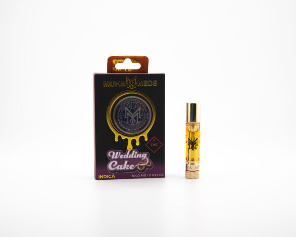 "Kaufe Wedding Cake 1g THC Kartusche online – Premium THC Vape-Erlebnis"